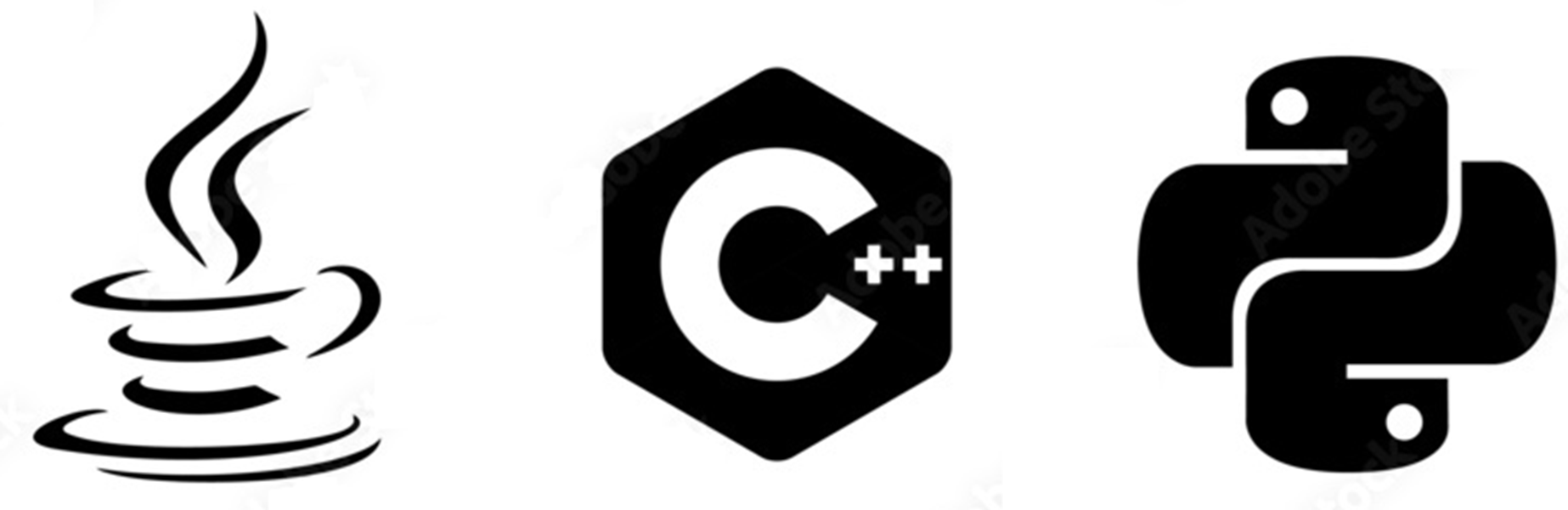 C++, Java, Python Icon
